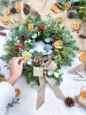 Christmas Wreath workshop on the 28th November