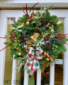 Festive Door wreaths